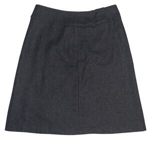 STUDIO Y a-line gray wool skirt 5‎